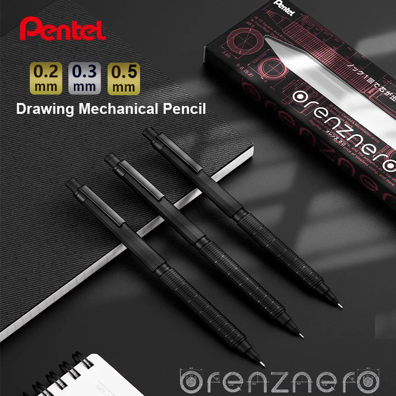 Pentel Pen Energel - Ołówek Pentel Professional ORENZNERO 0.2 |