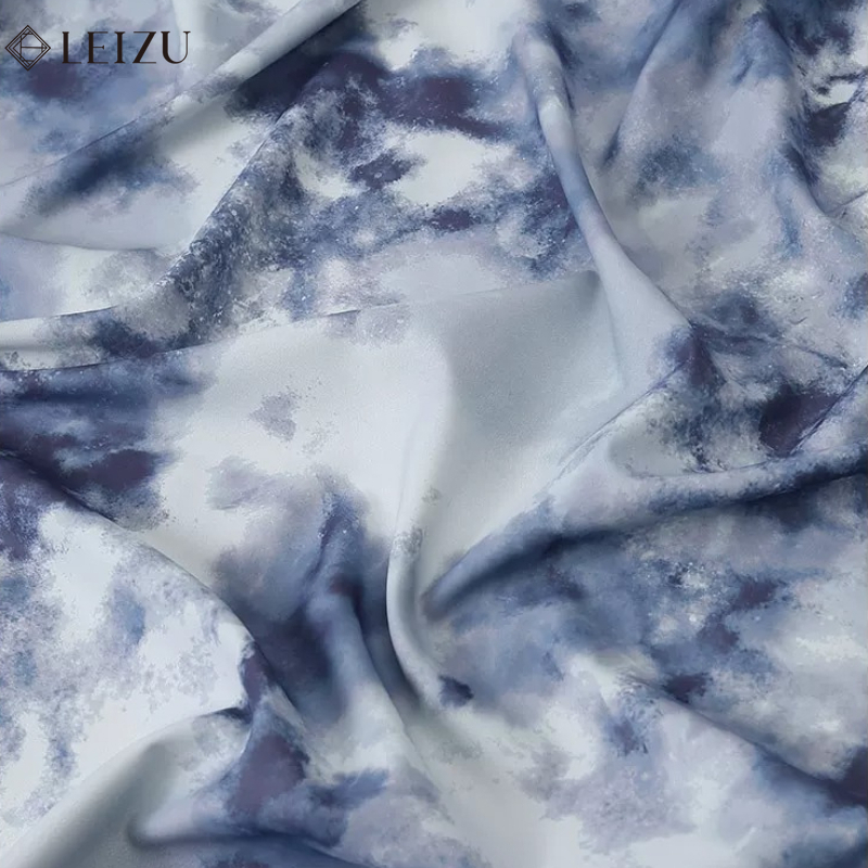 Sewing Tie Dye - Tkanina szyfonowa 30D z efektem tie-dye,