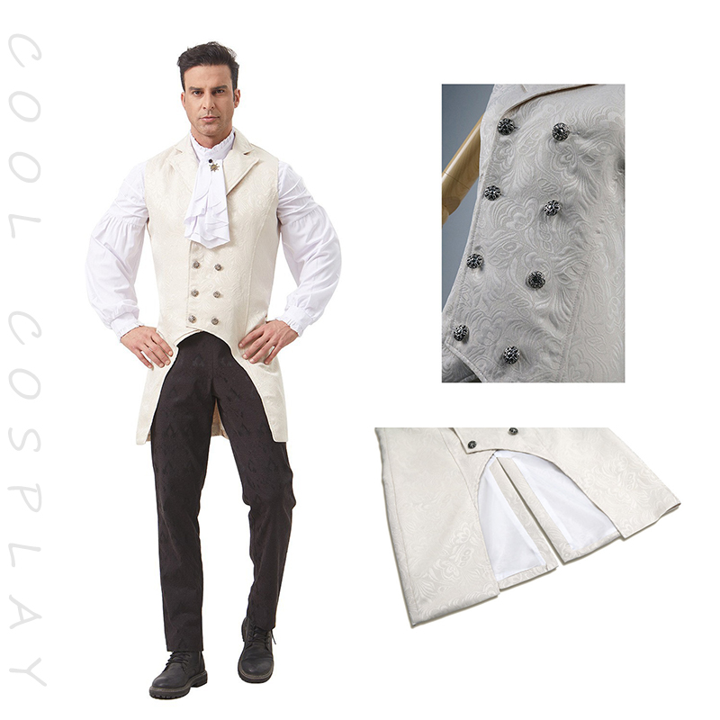 Sewing Vest - Męska kamizelka w stylu średniowiecznym i