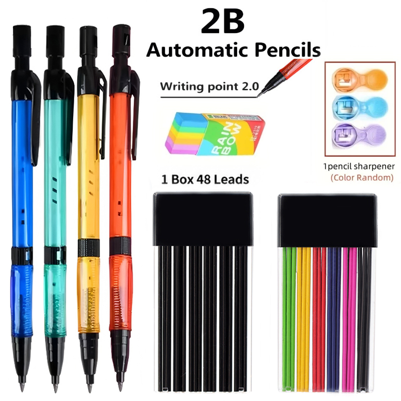Staedtler Pencil Lumocolor - Zestaw ołówków automatycznych 2.0mm z wkładami