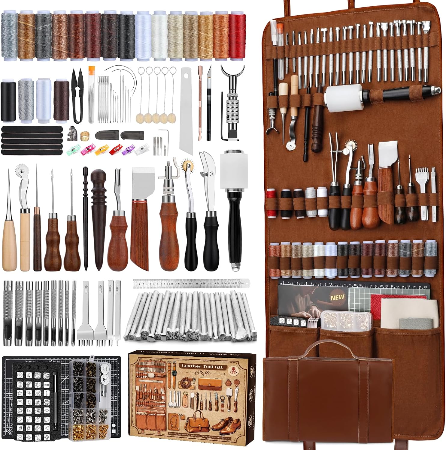 Sewing Kit - Zestaw do obróbki skóry, narzędzia do