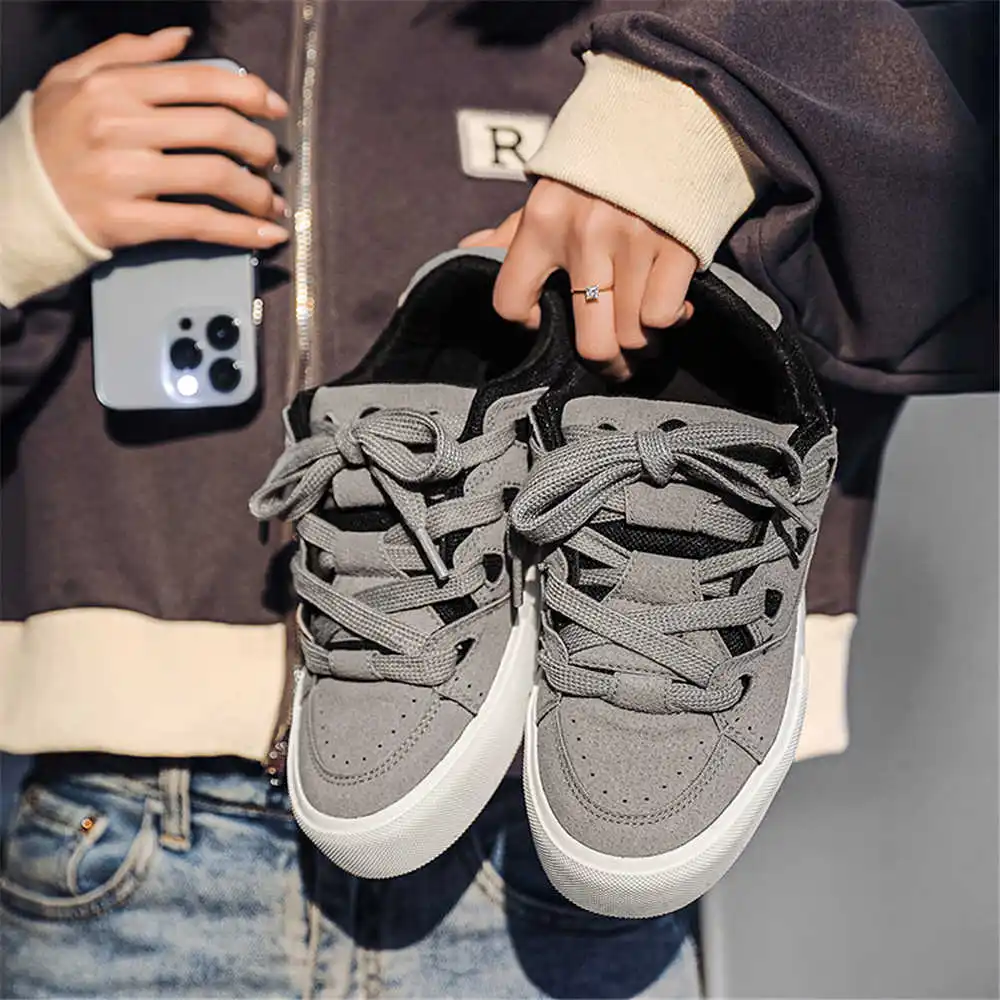 Fabric Weight Set - Ze sznurowaniem Hiphopowe damskie buty szkolne