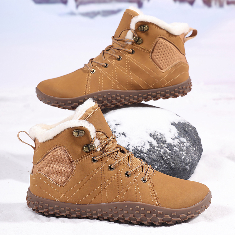 Sewing Nylon - Męskie ocieplane buty outdoorowe z szerokim