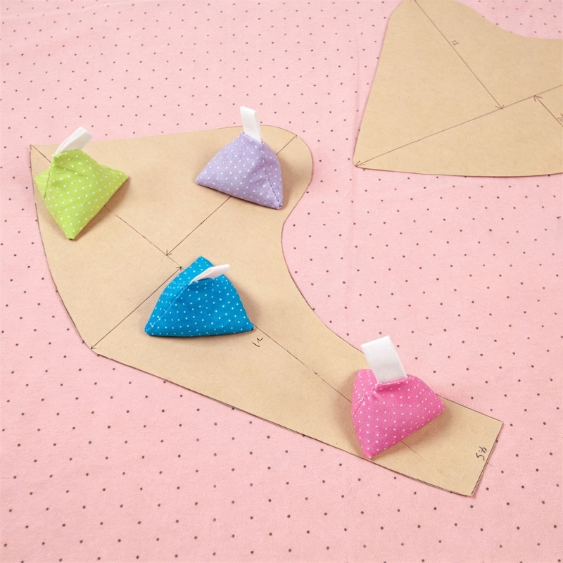 Fabric Weight Set - Zestaw 4 trójkątnych ciężarków do tkanin