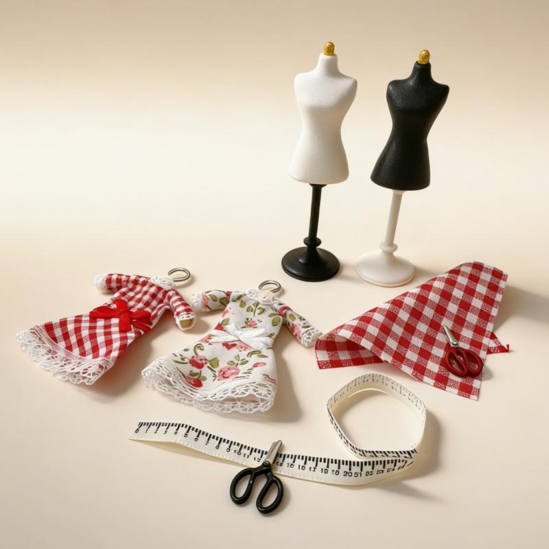 Sewing Kit - 1 Zestaw Manekin Torso Stojak na