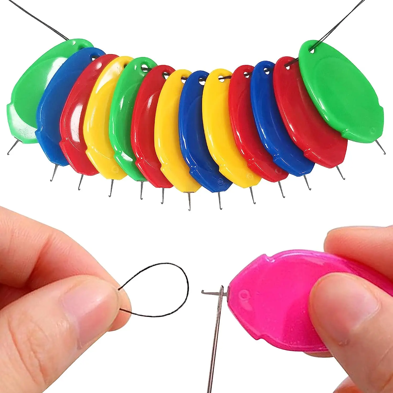 Needle Threader Tool - 6 szt. Nawlekacz igły narzędzie do