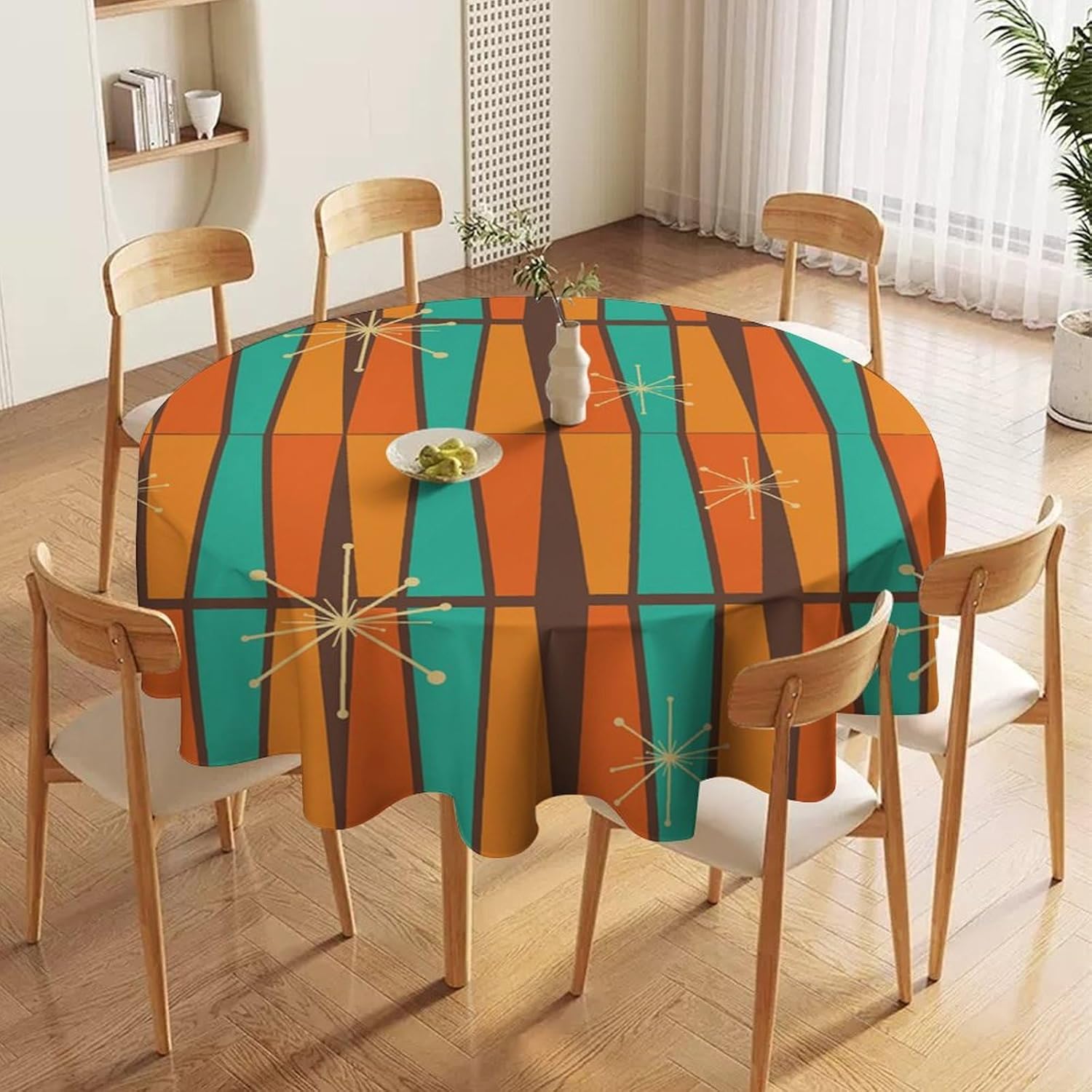Obrus w stylu Mid-Century Mode – Century Textile & Sewing Supply Hours recenzja i cena