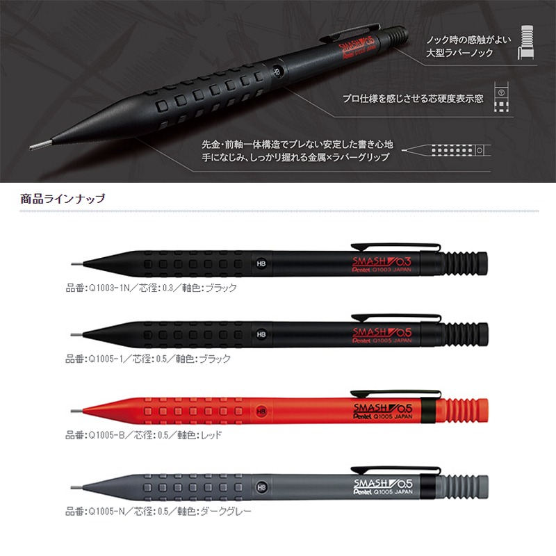Pentel Japan Smash edycja limi – Pentel Pen Energel recenzja i cena