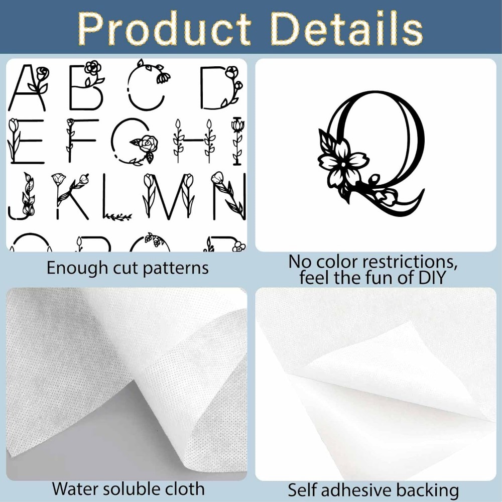 Litera A-Z rozpuszczalne w wod – Sewing Kit recenzja i cena