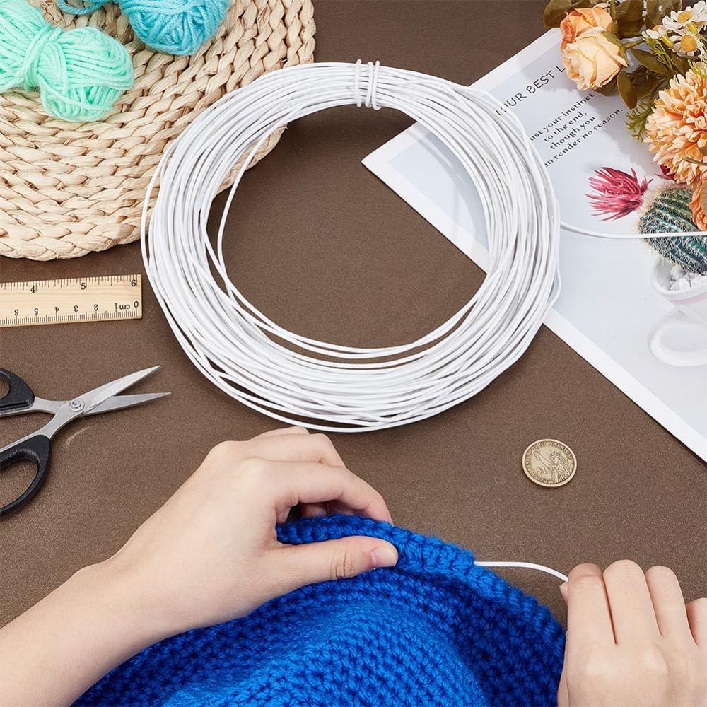 30m Biały drut millinery o śre – Sewing Kit recenzja i cena