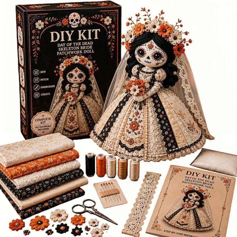 Zestaw DIY Nowa Lalka Patchwor – Textile Sewing Kit recenzja i cena