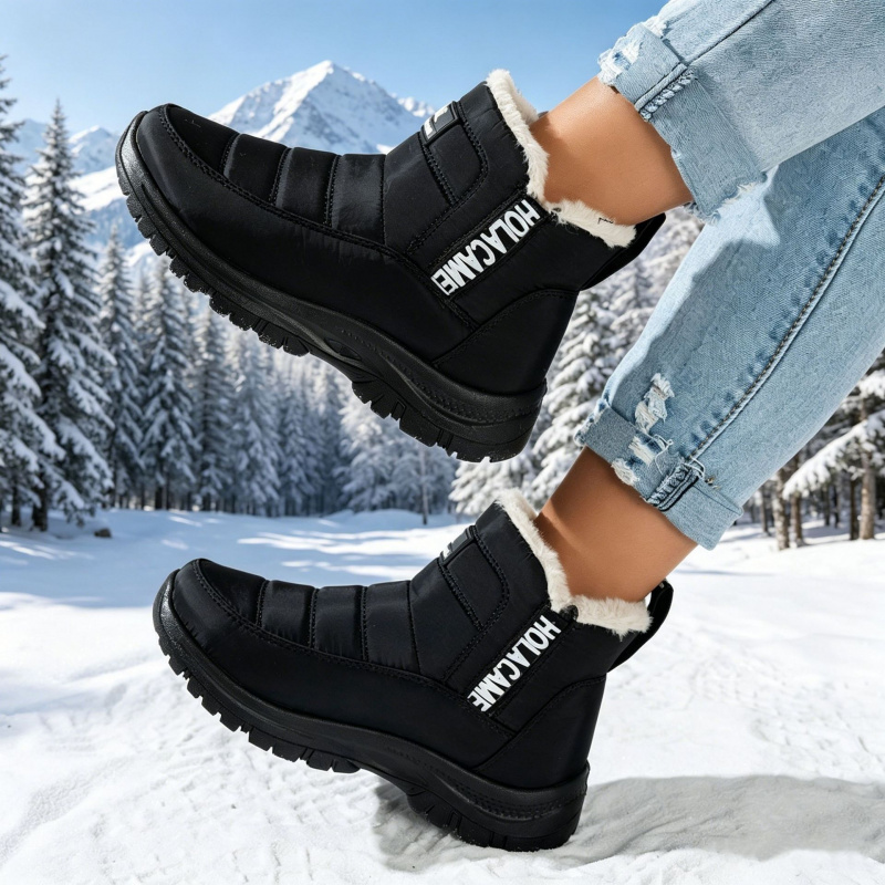 Damskie buty śniegowce z gruby – Sewing Fleece recenzja i cena