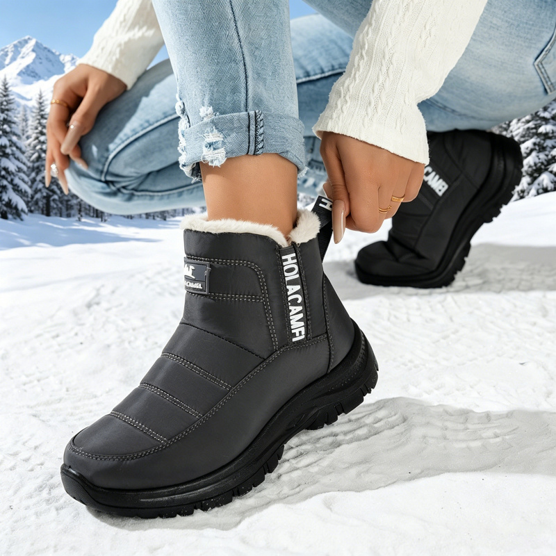 Damskie buty śniegowce z gruby – Sewing Fleece recenzja i cena
