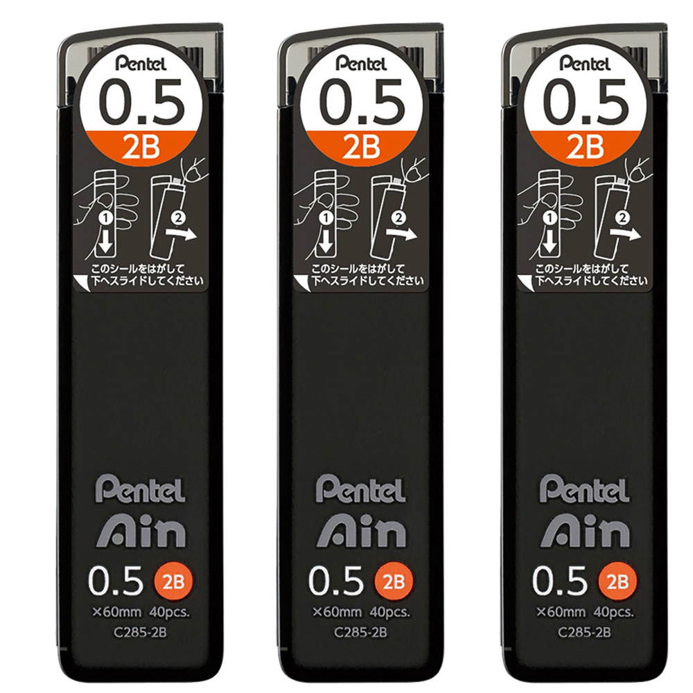 Zestaw 3 - Ołówki automatyczne – Pentel Pen Energel recenzja i cena