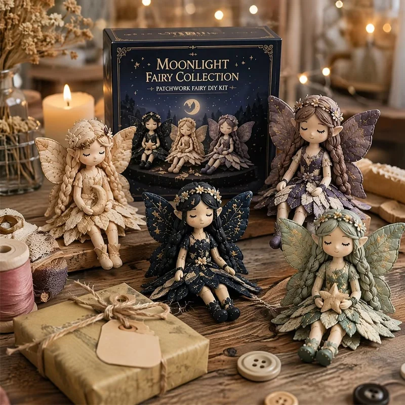 Zestaw do szycia Fairy Patchwo – Textile Sewing Kit recenzja i cena