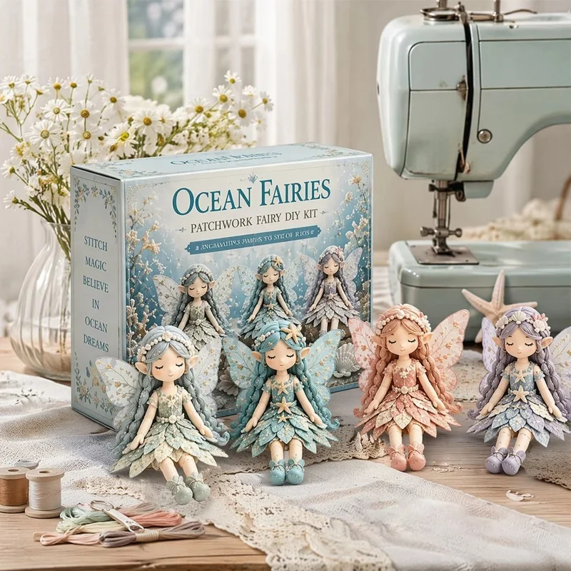 Zestaw do szycia Fairy Patchwo – Textile Sewing Kit recenzja i cena