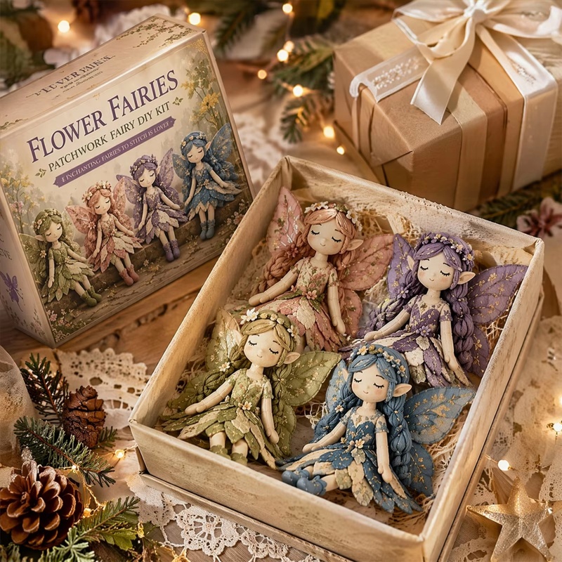 Zestaw do szycia Fairy Patchwo – Textile Sewing Kit recenzja i cena
