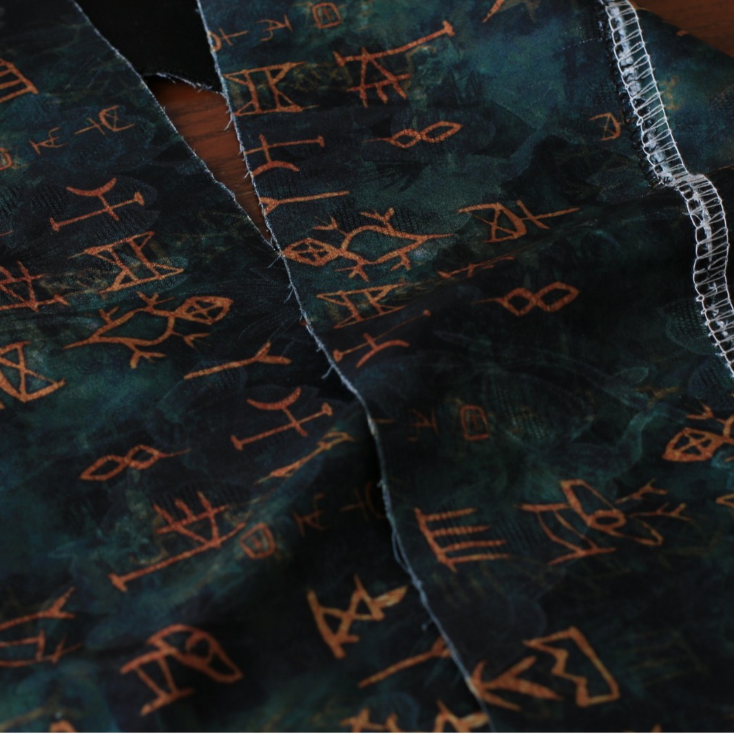 Tkanina żakardowa w stylu retr – Sewing Tie Dye recenzja i cena