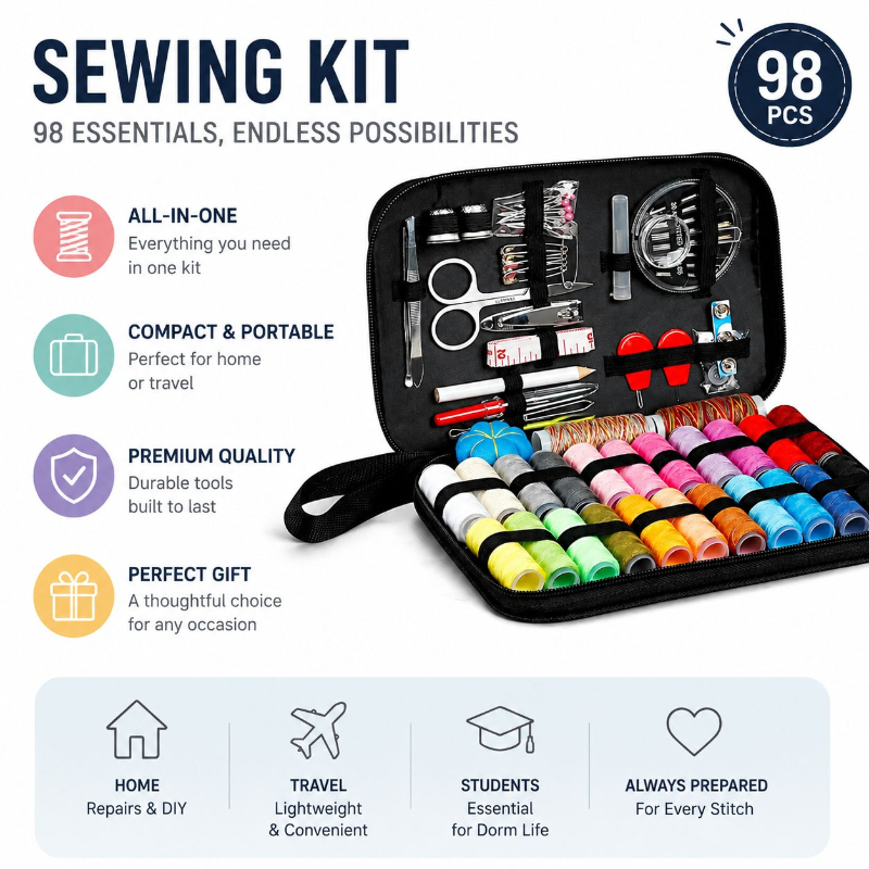 Zestaw narzędzi do szycia 68/9 – Textile Sewing Kit recenzja i cena