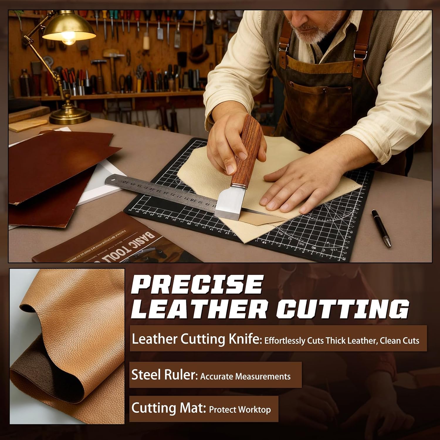 Zestaw do obróbki skóry, narzę – Sewing Kit recenzja i cena
