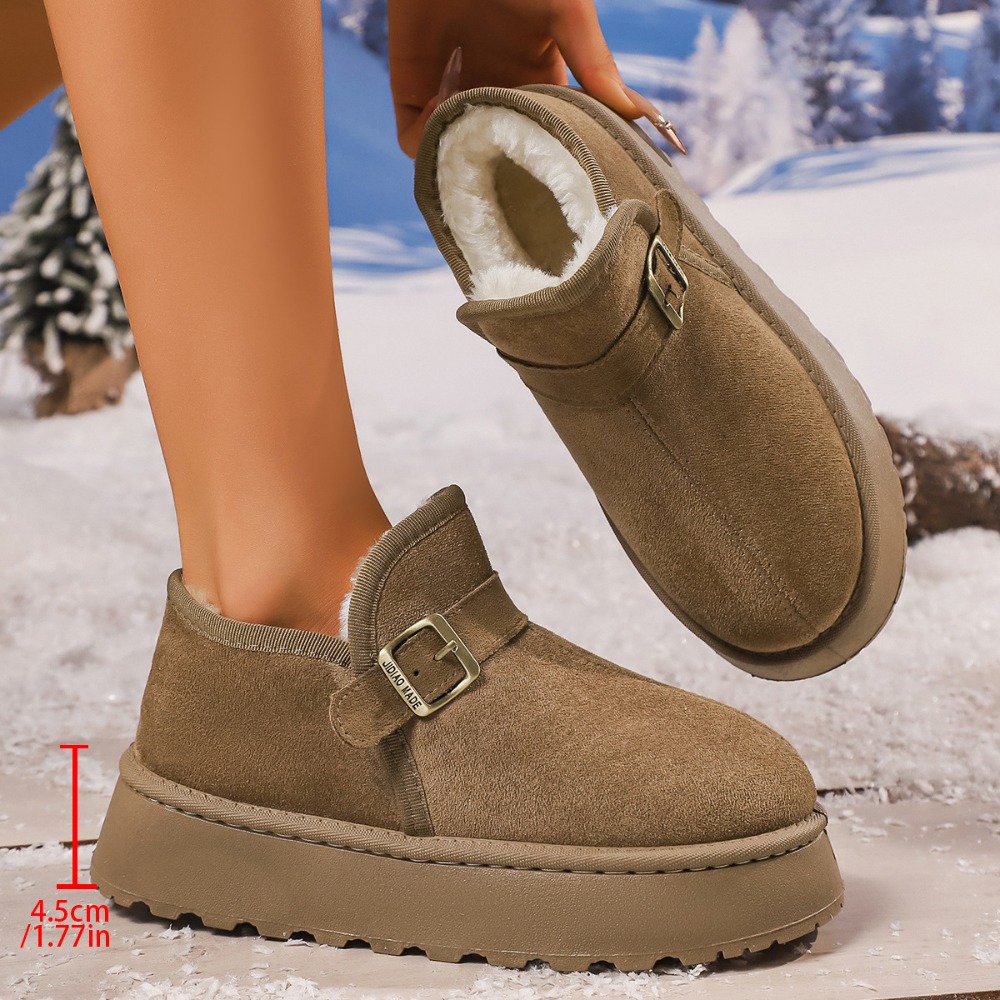 Damskie zimowe buty śniegowce  – Sewing Fleece recenzja i cena
